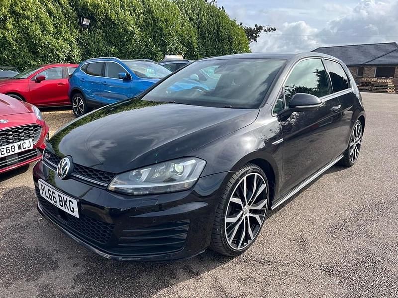 Used VW Golf VII GTD 2017 Black Hatchback