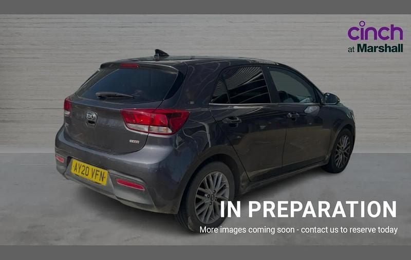 Used Kia Rio 99 HP (72 kW) 2020 Grey Hatchback