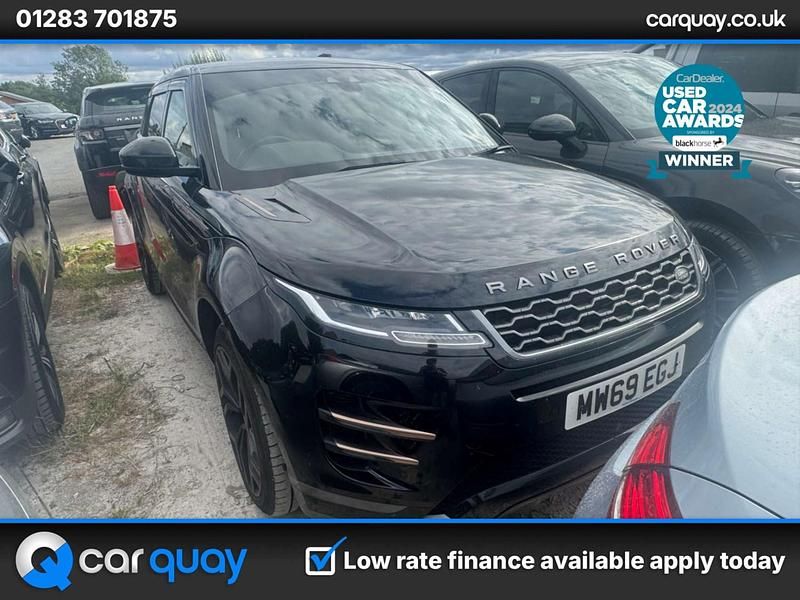 Black Used 2019 Land Rover Range Rover evoque R-Dynamic SUV | £16,495 (Fair price) - Image 1/1