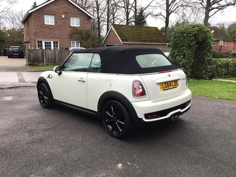 Used Mini Cooper S Cabriolet 184 HP (135 kW) 2014 White Cabriolet