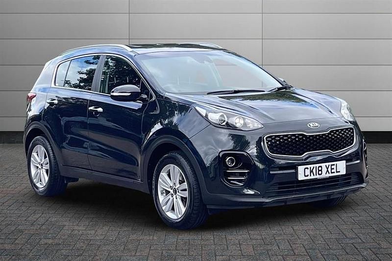 Phantom black Used 2018 Kia Sportage 2 SUV | £8,895 (Fair price) - Image 1/4