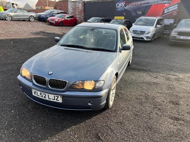 Used BMW 330 2002 Blue Sedan