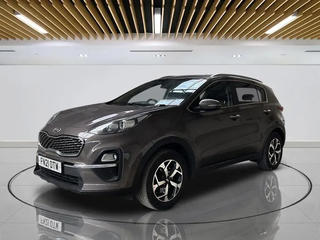 Used Kia Sportage 136 HP (100 kW) 2021 Brown SUV