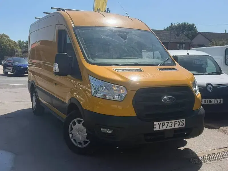 Used Ford Transit Trend 130 HP (95 kW) 2023 Yellow Van