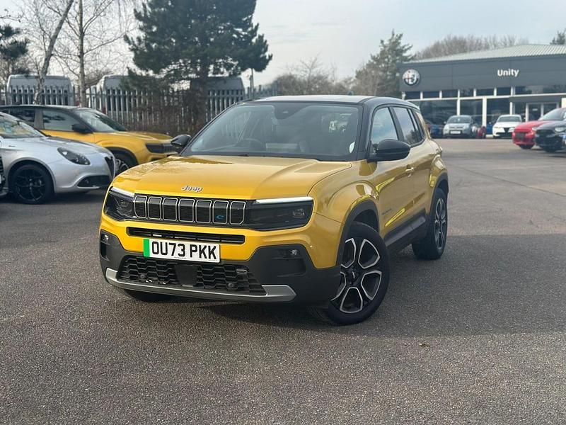 Yellow Used 2023 Jeep Avenger EV SUV | £20,999 (Fair price) - Image 1/4