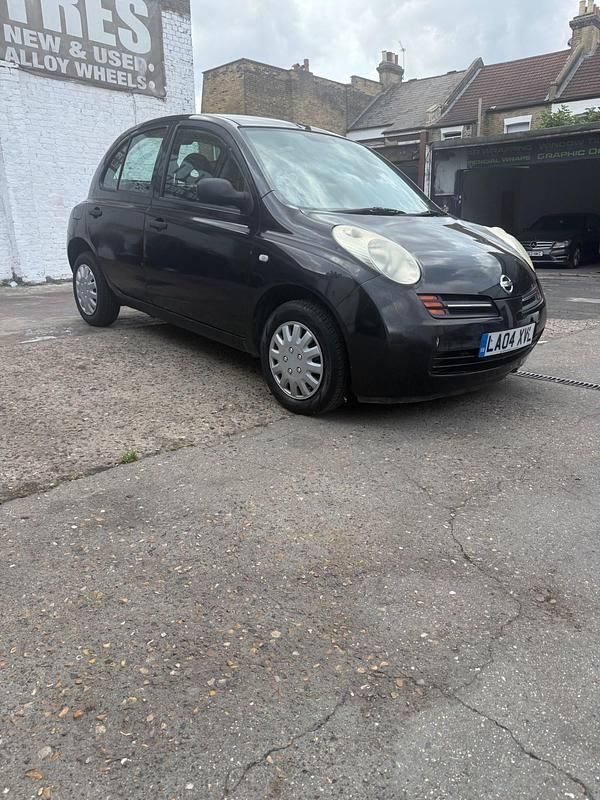 Used Nissan Micra 2004 Black Hatchback