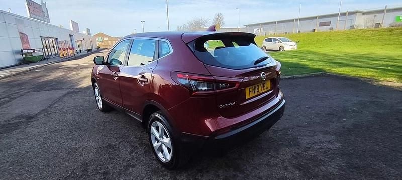 Used Nissan Qashqai Acenta Premium 140 HP (102 kW) 2019 Red SUV