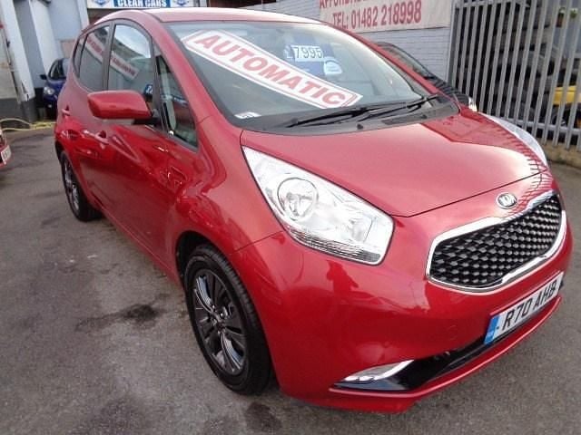 Used Kia Venga 123 HP (90 kW) 2015 Red Hatchback