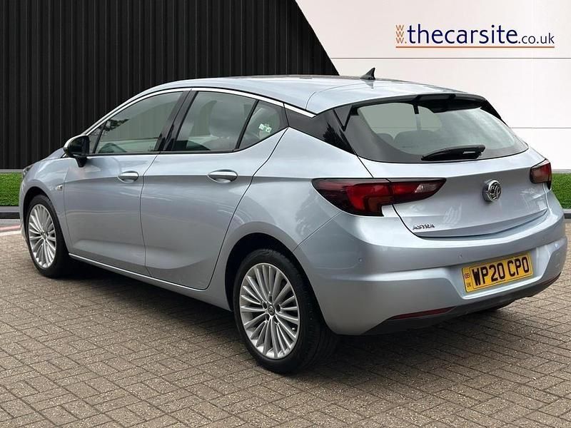 Used Vauxhall Astra Elite 145 HP (106 kW) 2020 Silver Hatchback