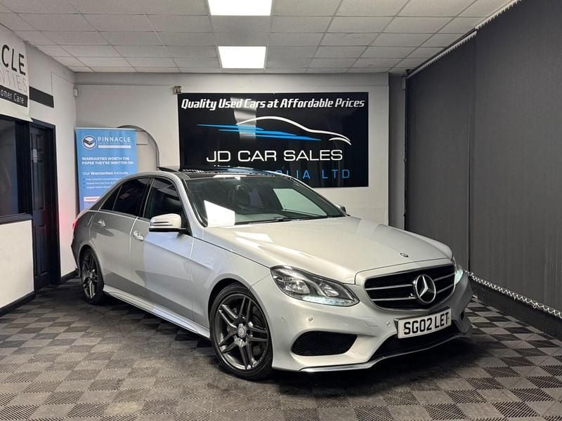 Used Mercedes E350 AMG 2014 Silver Sedan