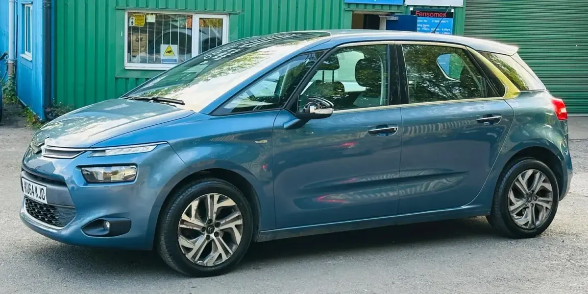 Usado Citroën C4 Picasso Exclusive 115 HP (84 kW) 2015 Azul Monovolume