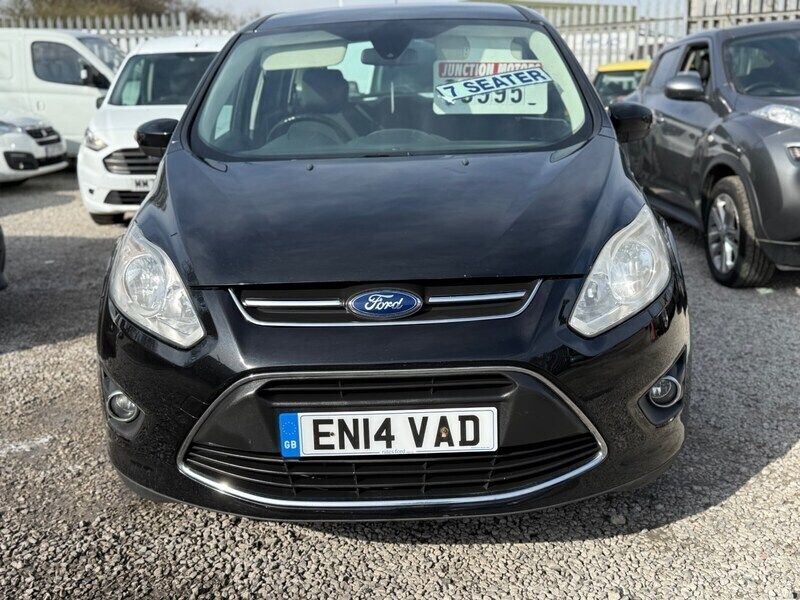 Black Used 2014 Ford Grand C-Max Zetec MPV | £3,995 (Fair price) - Image 1/4