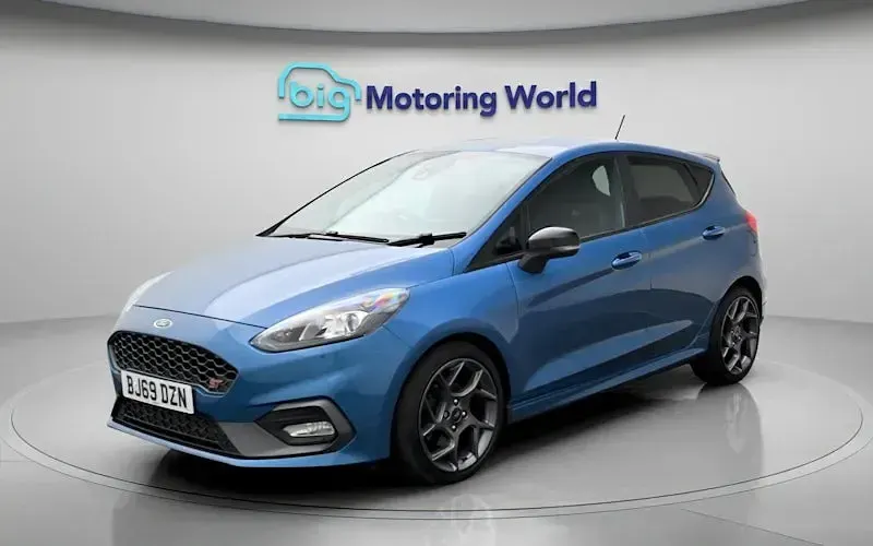 Usado Ford Fiesta ST 200 HP (147 kW) 2019 Azul Citadino