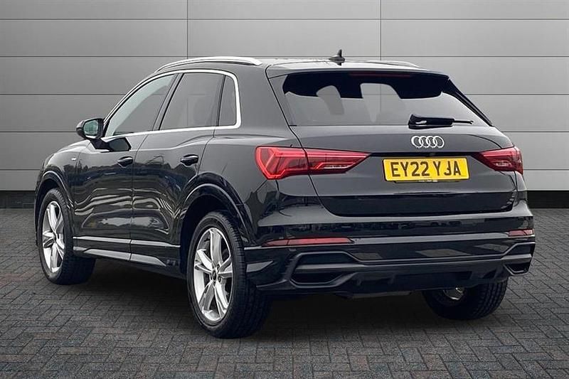 Used Audi Q3 S-Line 150 HP (110 kW) 2022 Black SUV