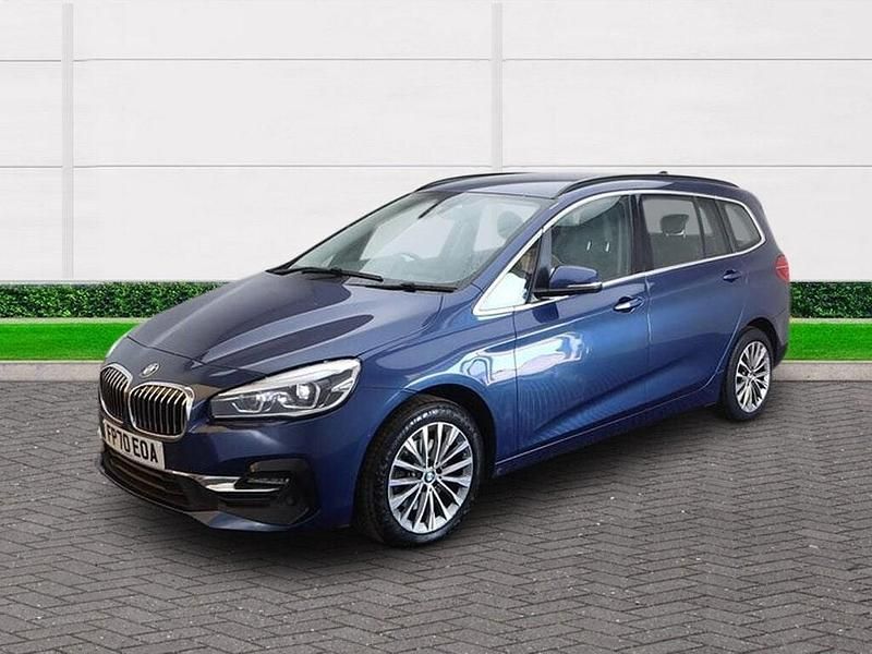 Blue Used 2020 BMW 218 Gran Tourer Luxury Line MPV | £16,850 (Fair price) - Image 1/4