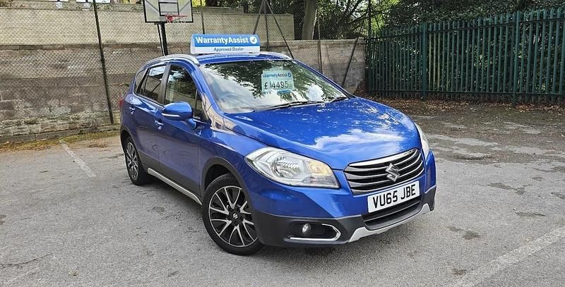 Blue Used 2015 Suzuki SX4 S-Cross SZ-T SUV | £3,995 (Super price) - Image 1/4