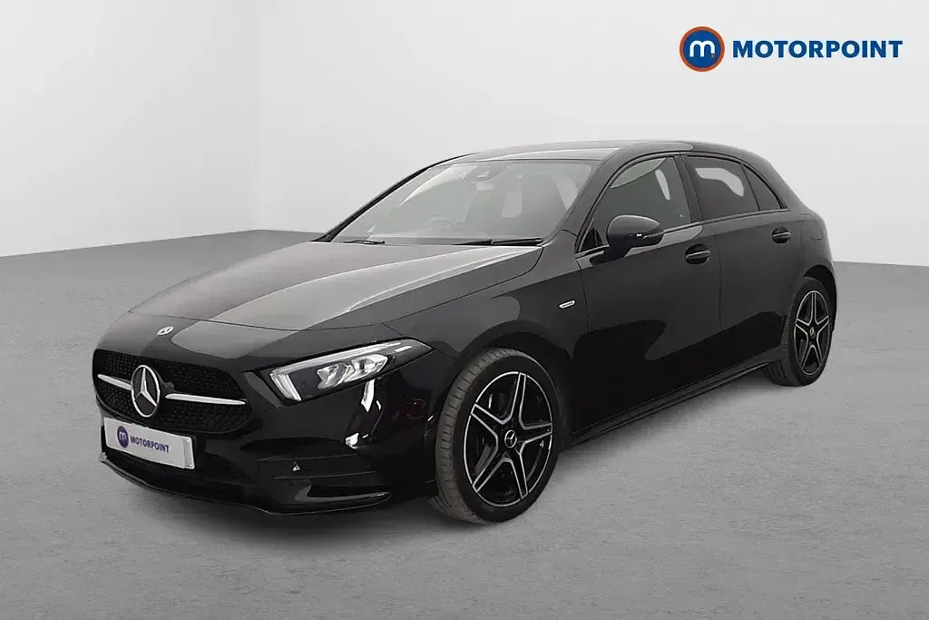 Usado Mercedes A250 AMG line 218 HP (160 kW) 2021 Preto Citadino