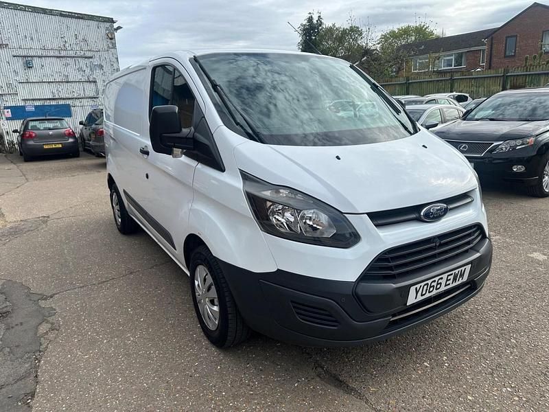 Usado Ford Transit Custom 105 HP (77 kW) 2017 Branco Van