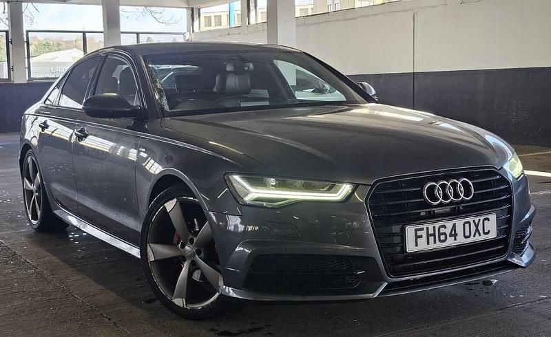 Used Audi A6 Black Edition 190 HP (139 kW) 2015 Grey Sedan
