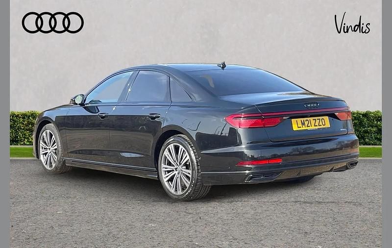 Used Audi A8 Black Edition 334 HP (245 kW) 2021 Black Sedan