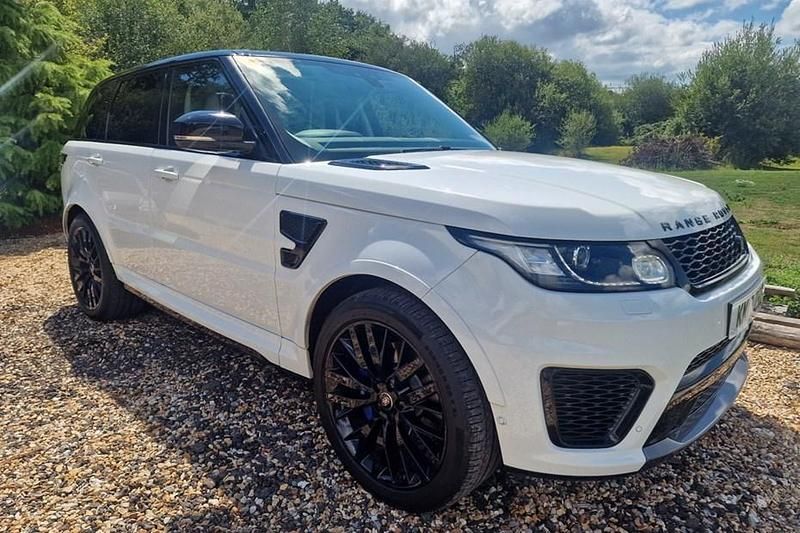 White Used 2017 Land Rover Range Rover Sport SVR SUV | £32,495 (Super price) - Image 1/1