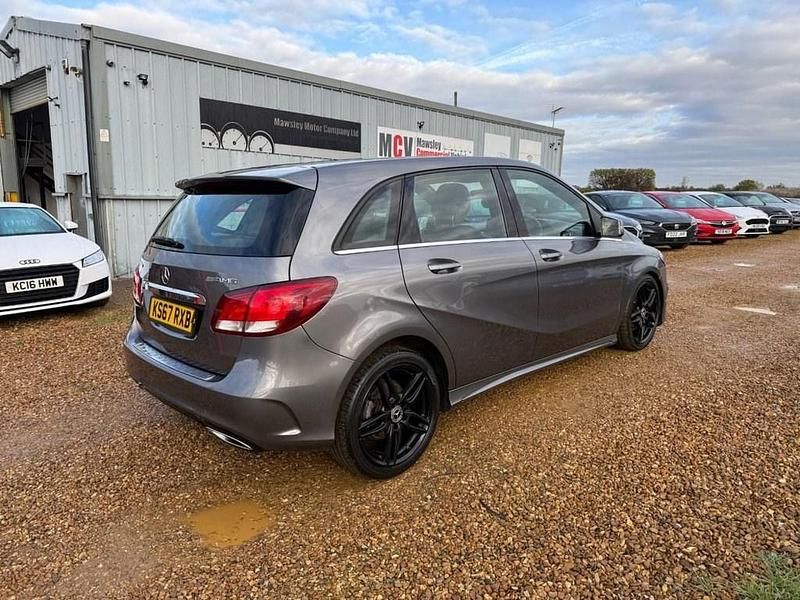 Used Mercedes B200 AMG line 136 HP (100 kW) 2017 Grey MPV