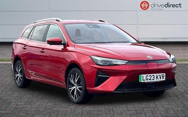 Used MG MG5 EV Trophy 114 kW (156 HP) 2022 Red Estate