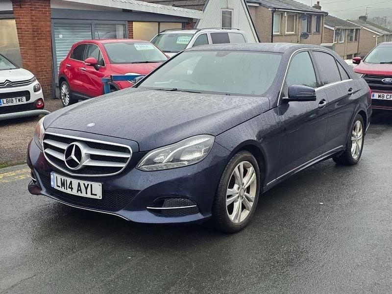 Blue Used 2014 Mercedes E220 SE Sedan | £5,499 (Good price) - Image 1/4