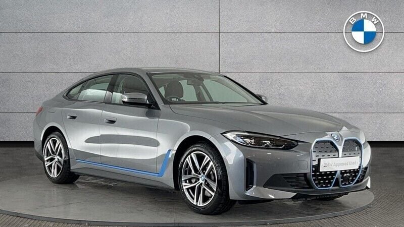 Grey Used 2024 BMW i4 Sport Line Sedan | £32,990 - Image 1/4