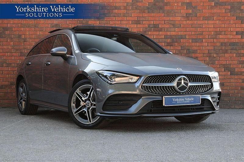 Used Mercedes CLA250e Shooting Brake AMG line 218 HP (160 kW) 2021 Grey Estate