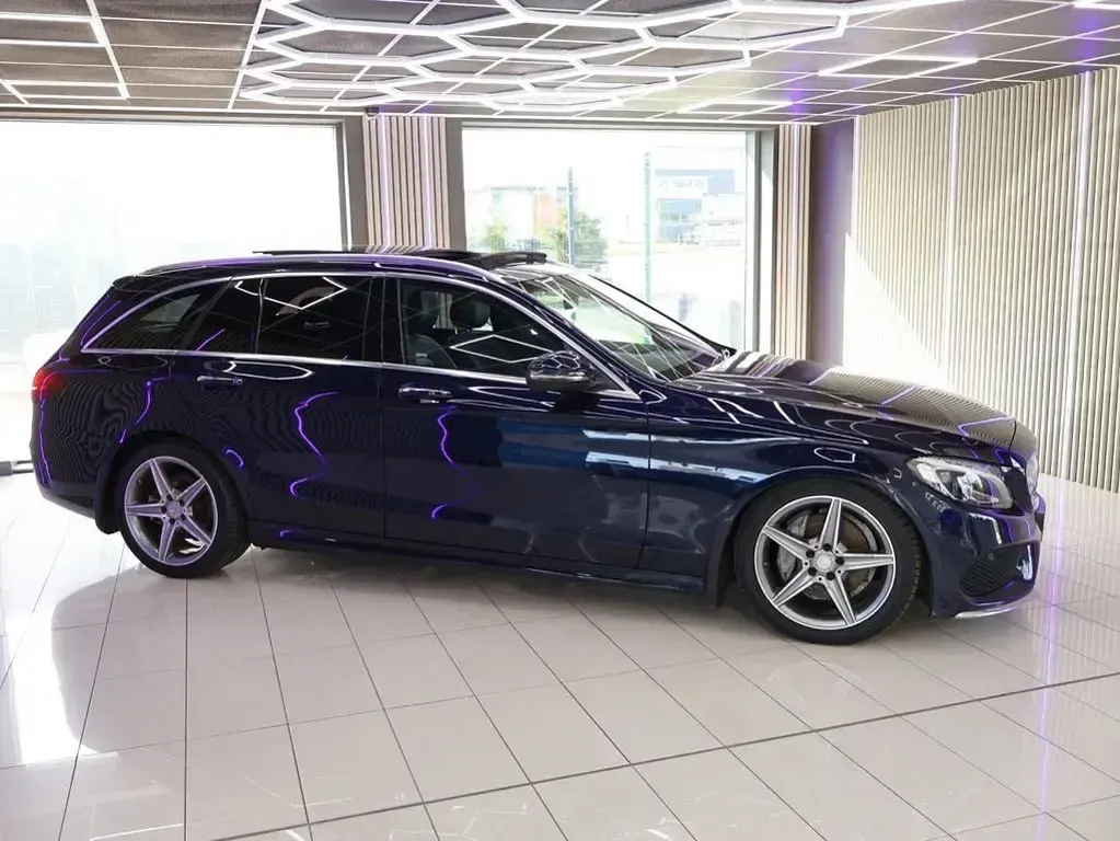 Used Mercedes C220 AMG Line Premium Plus 2016 Blue Estate
