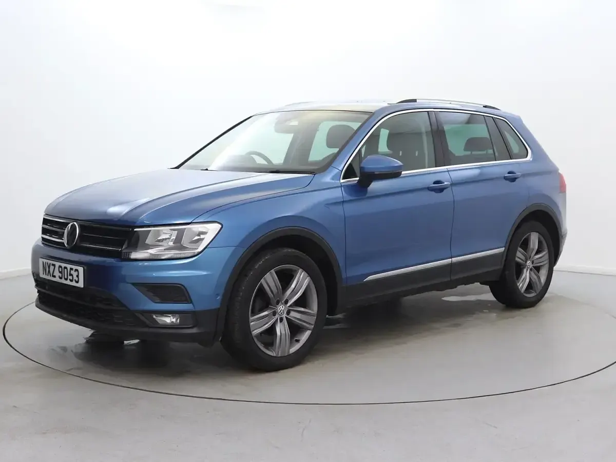Used VW Tiguan Match 150 HP (110 kW) 2020 Blue SUV