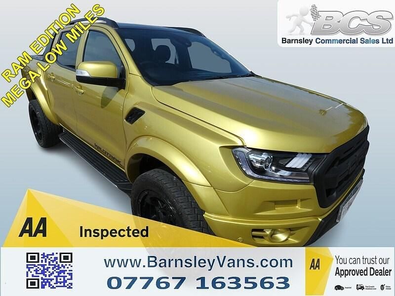 Used Ford Ranger Wildtrack 2020 Yellow Pickup