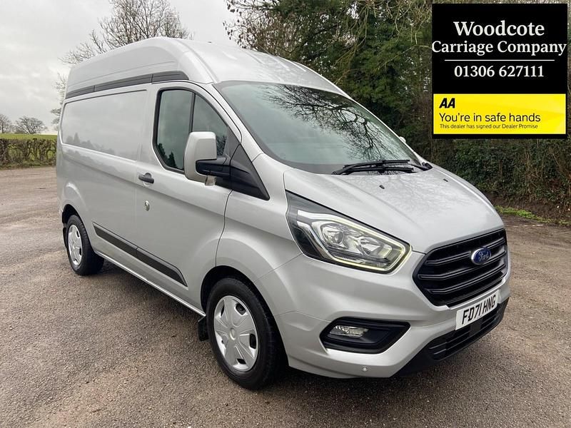 Silver Used 2022 Ford Transit Custom Trend Van | £12,995 (Good price) - Image 1/4
