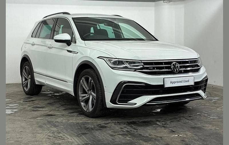 Used VW Tiguan R-line Edition 150 HP (110 kW) 2023 White SUV