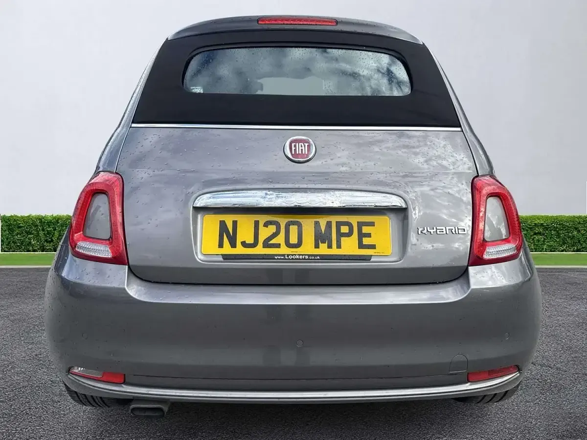 Used Fiat 500 Lounge 2020 Grey Cabriolet