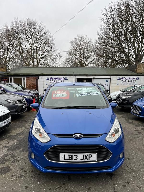 Used Ford B-MAX Zetec 105 HP (77 kW) 2013 Blue MPV