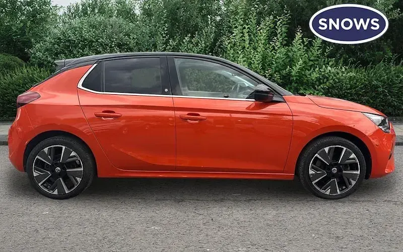 Used Vauxhall Corsa-e Elite 100 kW (136 HP) 2022 Orange Hatchback