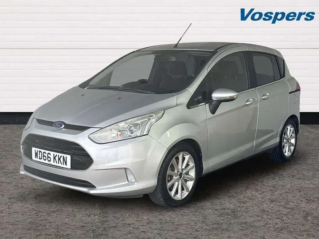 Used Ford B-MAX Titanium 95 HP (69 kW) 2017 Silver MPV