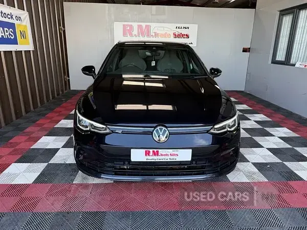 Used VW Golf VIII R-line 150 HP (110 kW) 2022 Black Hatchback