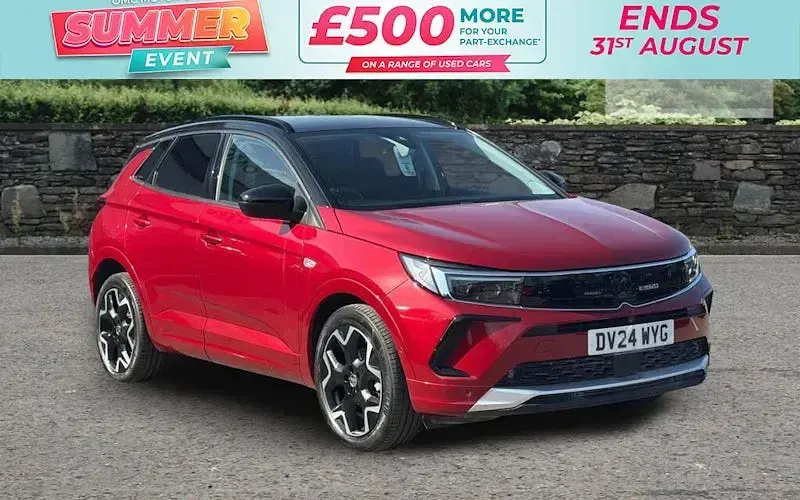 Used Vauxhall Grandland X Ultimate 131 HP (96 kW) 2024 SUV