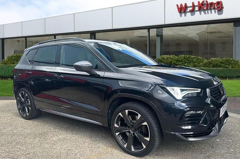 Magic black Used 2022 Cupra Ateca VZ1 SUV | £28,295 (Fair price) - Image 1/3
