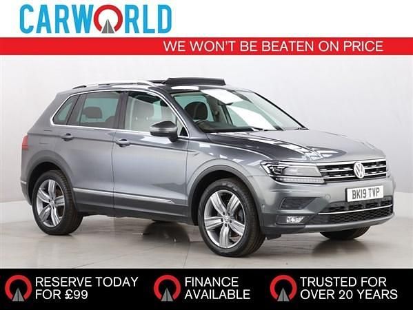 Grey Used 2019 VW Tiguan SEL SUV | £17,784 (Good price) - Image 1/3
