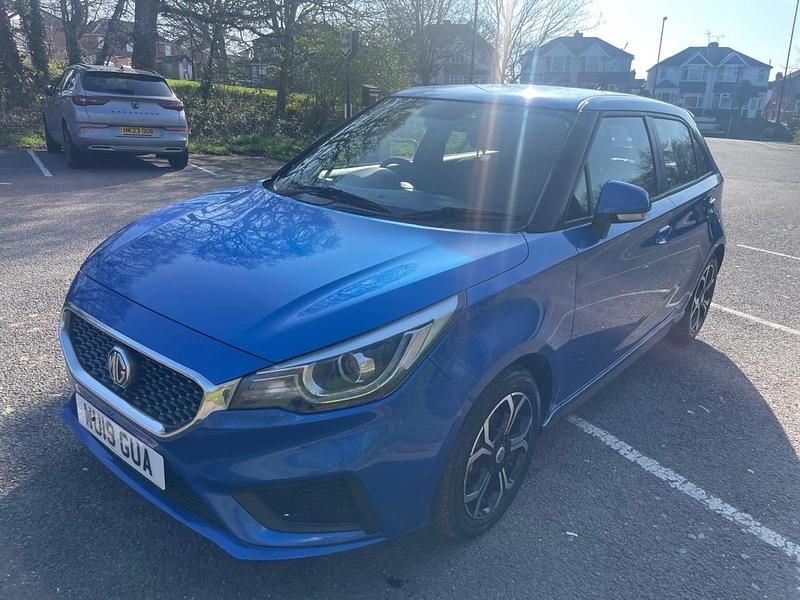 Used MG MG3 Excite 106 HP (77 kW) 2019 Blue Hatchback