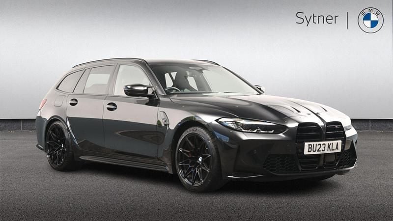 Black Used 2023 BMW M3 Competition Edition Estate | £68,500 (Good price) - Image 1/4