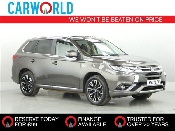 Brown Used 2017 Mitsubishi Outlander SUV | £9,940 (Fair price) - Image 1/3