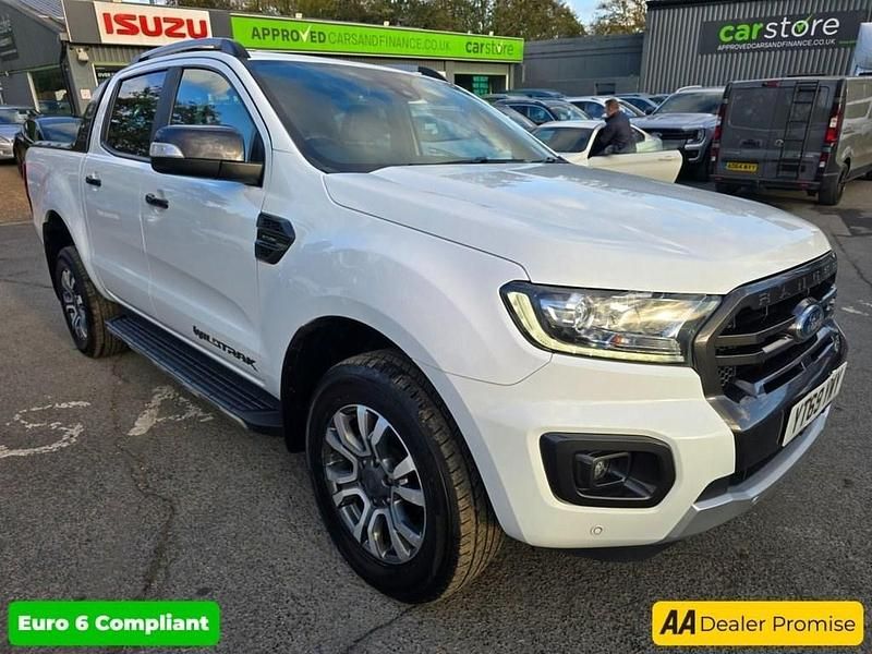 Begagnad Ford Ranger Wildtrack 2019 Vit Pickup