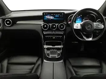 Used Mercedes GLC300 AMG line 258 HP (189 kW) 2021 White SUV