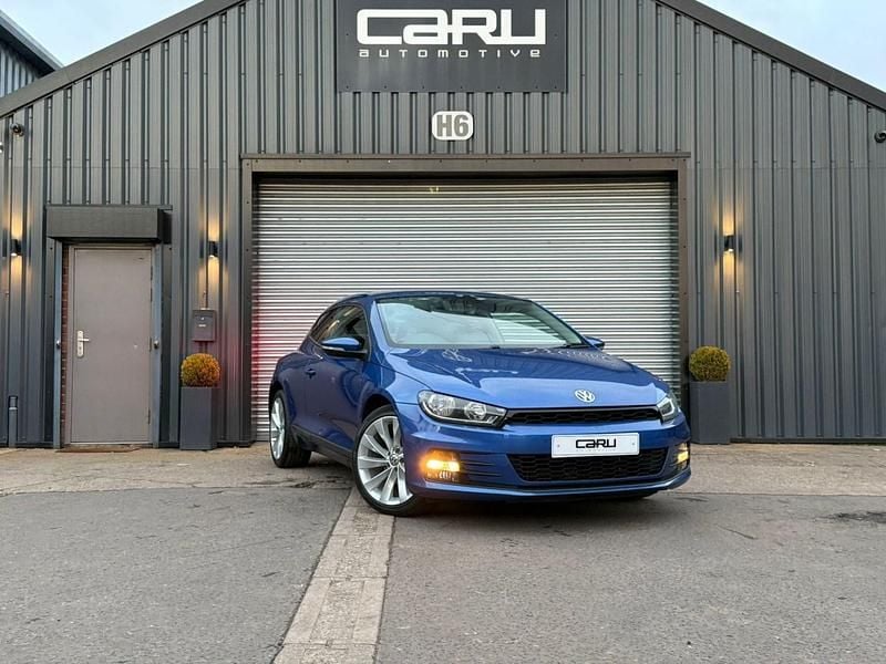 Used VW Scirocco 125 HP (91 kW) 2015 Blue Coupe