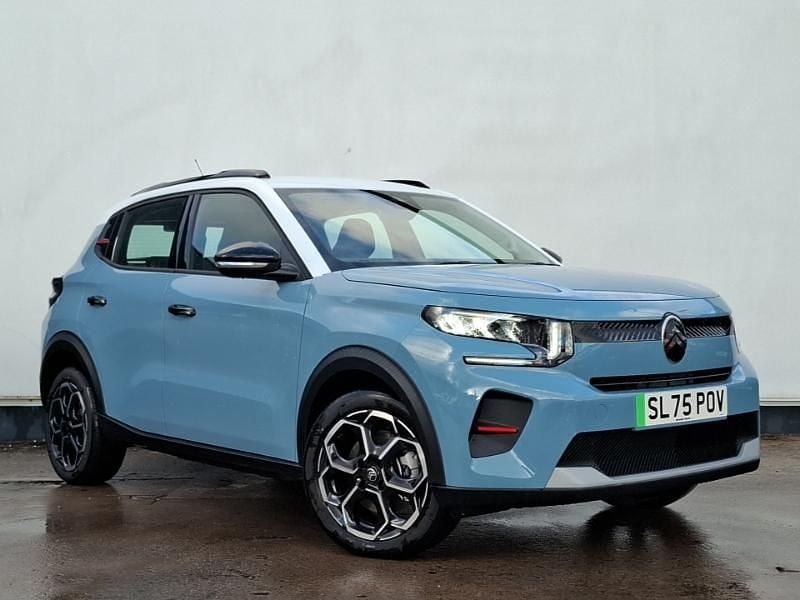 Solid monte carlo blue New 2025 Citroën e-C3 Hatchback | £17,498 (Super price) - Image 1/4